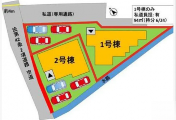 熊本市東区新南部、新築一戸建ての画像です
