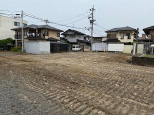 熊本市南区八幡、土地の画像です