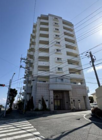 熊本市東区花立、マンションの外観画像です