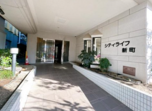 熊本市中央区新町、マンションの外観画像です