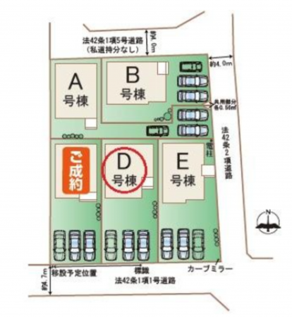 熊本市南区出仲間、新築一戸建ての画像です