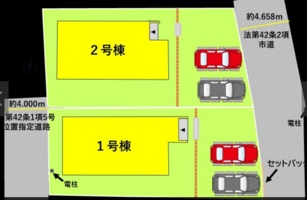熊本市南区良町、新築一戸建ての画像です