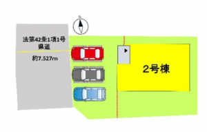 熊本市南区城南町高、新築一戸建ての画像です