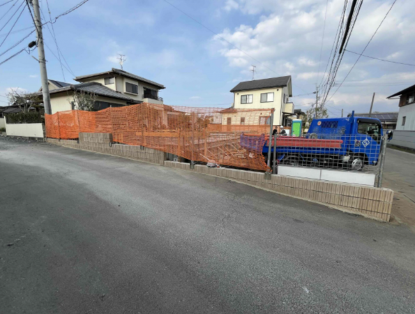 熊本市東区沼山津、新築一戸建ての画像です