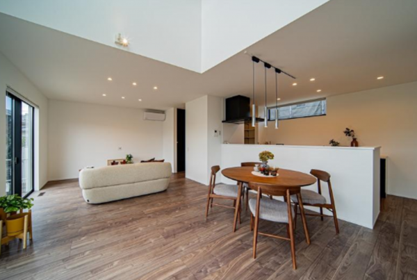 熊本市南区八幡、新築一戸建ての画像です