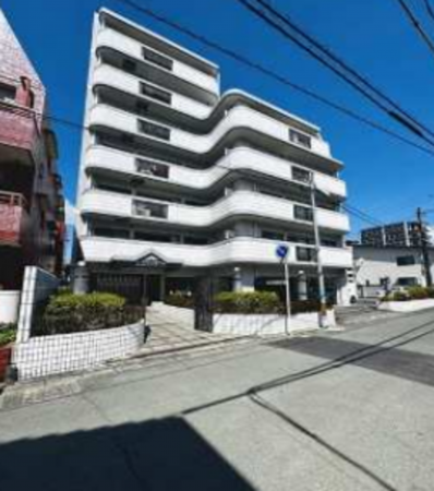 熊本市中央区新屋敷、マンションの外観画像です