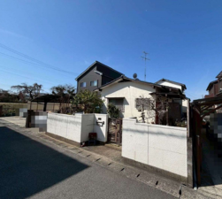 熊本市東区秋津町秋田、土地の外観画像です