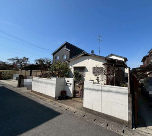 熊本市東区秋津町秋田、土地の外観画像です