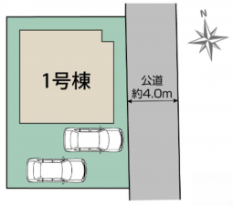 熊本市東区水源、新築一戸建ての画像です
