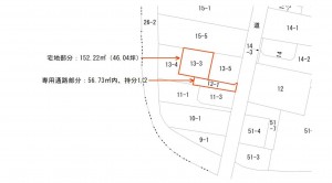熊本市中央区壺川、土地の画像です