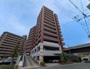 熊本市中央区新町、マンションの外観画像です