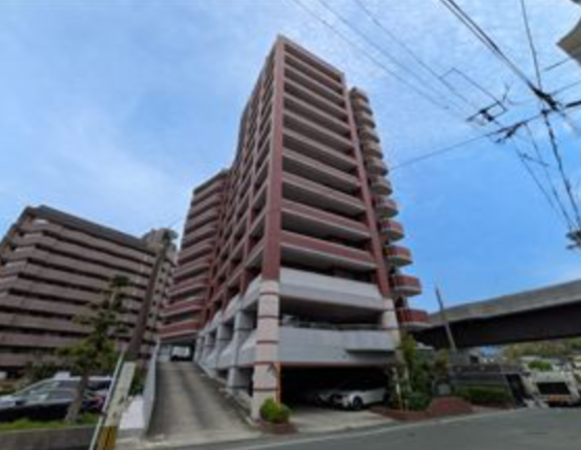 熊本市中央区新町、マンションの外観画像です