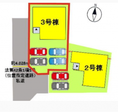 熊本市東区沼山津、新築一戸建ての画像です