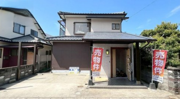 熊本市南区野口、中古一戸建ての外観画像です