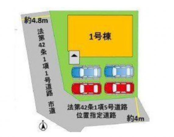 熊本市南区南高江、新築一戸建ての画像です
