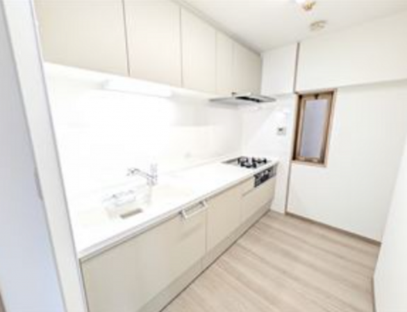 熊本市中央区新屋敷、マンションのキッチン画像です