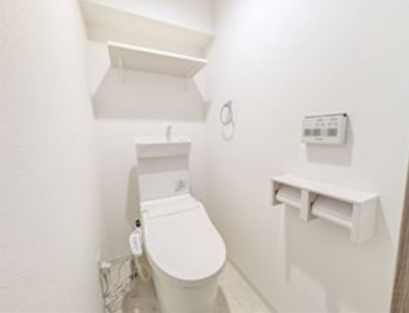 熊本市中央区新屋敷、マンションのトイレ画像です
