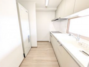 熊本市南区白藤、マンションのキッチン画像です