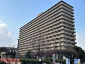熊本市南区白藤、マンションの外観画像です