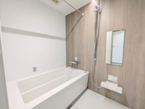 熊本市南区白藤、マンションの風呂画像です