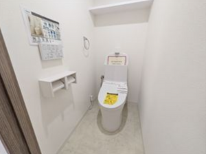 熊本市中央区京町、マンションのトイレ画像です