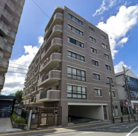 熊本市中央区京町、マンションの外観画像です