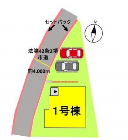 熊本市東区桜木、新築一戸建ての画像です