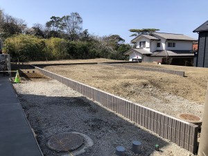 藤沢市片瀬山、土地の画像です