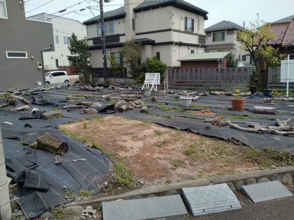 藤沢市鵠沼松が岡、土地の画像です
