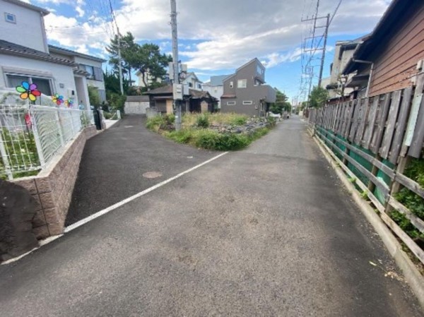 藤沢市鵠沼松が岡、土地の画像です