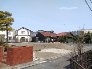 藤沢市辻堂、土地の画像です