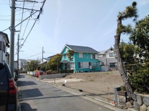 藤沢市辻堂、土地の画像です