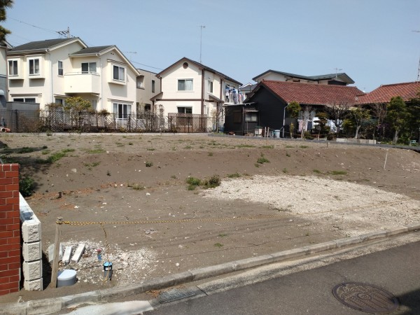 藤沢市辻堂、土地の画像です