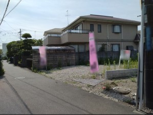 藤沢市鵠沼海岸、土地の画像です