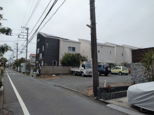 藤沢市鵠沼松が岡、土地の画像です