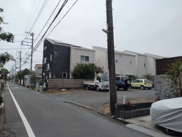 藤沢市鵠沼松が岡、土地の画像です