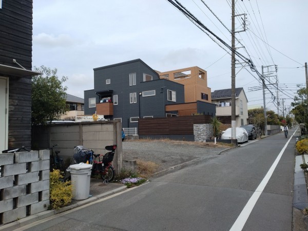 藤沢市鵠沼松が岡、土地の画像です