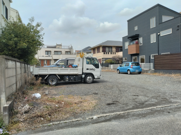 藤沢市鵠沼松が岡、土地の画像です