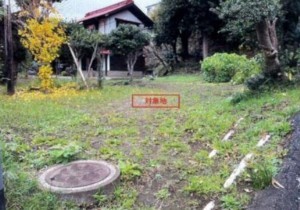 藤沢市大鋸、土地の画像です