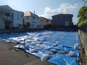 藤沢市鵠沼松が岡、土地の画像です