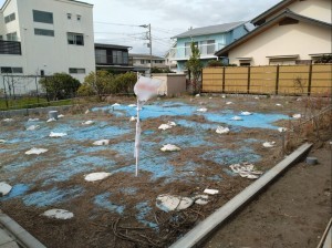 藤沢市鵠沼松が岡、土地の画像です