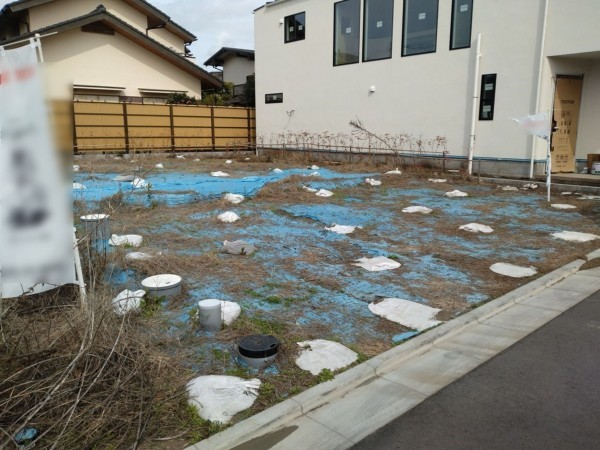 藤沢市鵠沼松が岡、土地の画像です