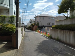 藤沢市鵠沼桜が岡、土地の画像です