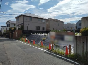 藤沢市鵠沼桜が岡、土地の画像です