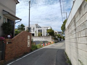 藤沢市鵠沼桜が岡、土地の画像です