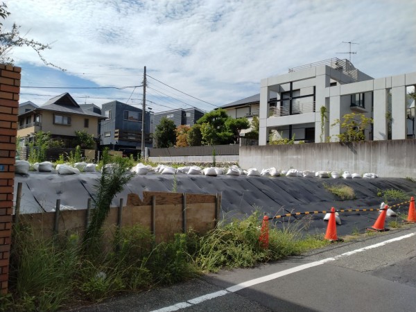 藤沢市鵠沼桜が岡、土地の画像です