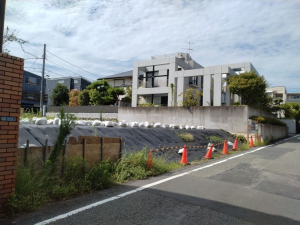 藤沢市鵠沼桜が岡、土地の画像です