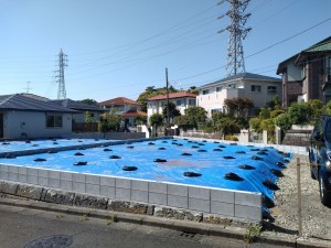 藤沢市片瀬山、土地の画像です