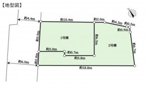 藤沢市川名、新築一戸建ての画像です