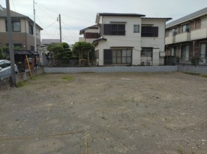 藤沢市鵠沼橘、土地の画像です